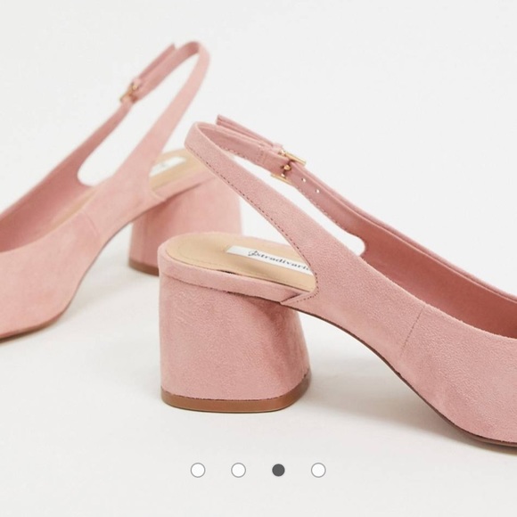 Stradivarius pink sling back shoes - Picture 6 of 6